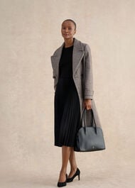 Piper Knitted Dress, Black, hi-res