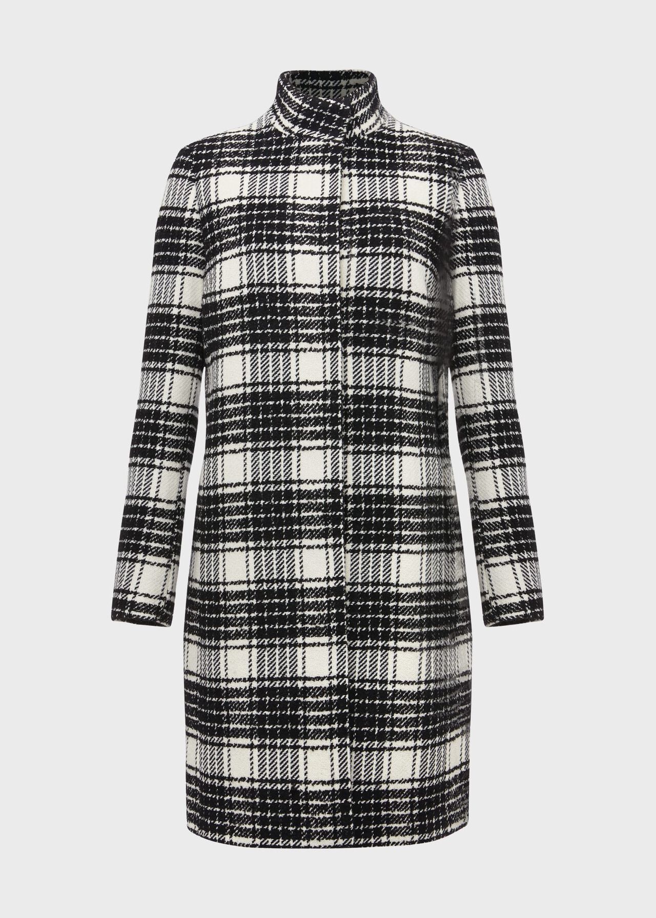 Petite Dani Coat, Black Ivory, hi-res
