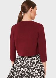Ella Cardigan, Merlot, hi-res