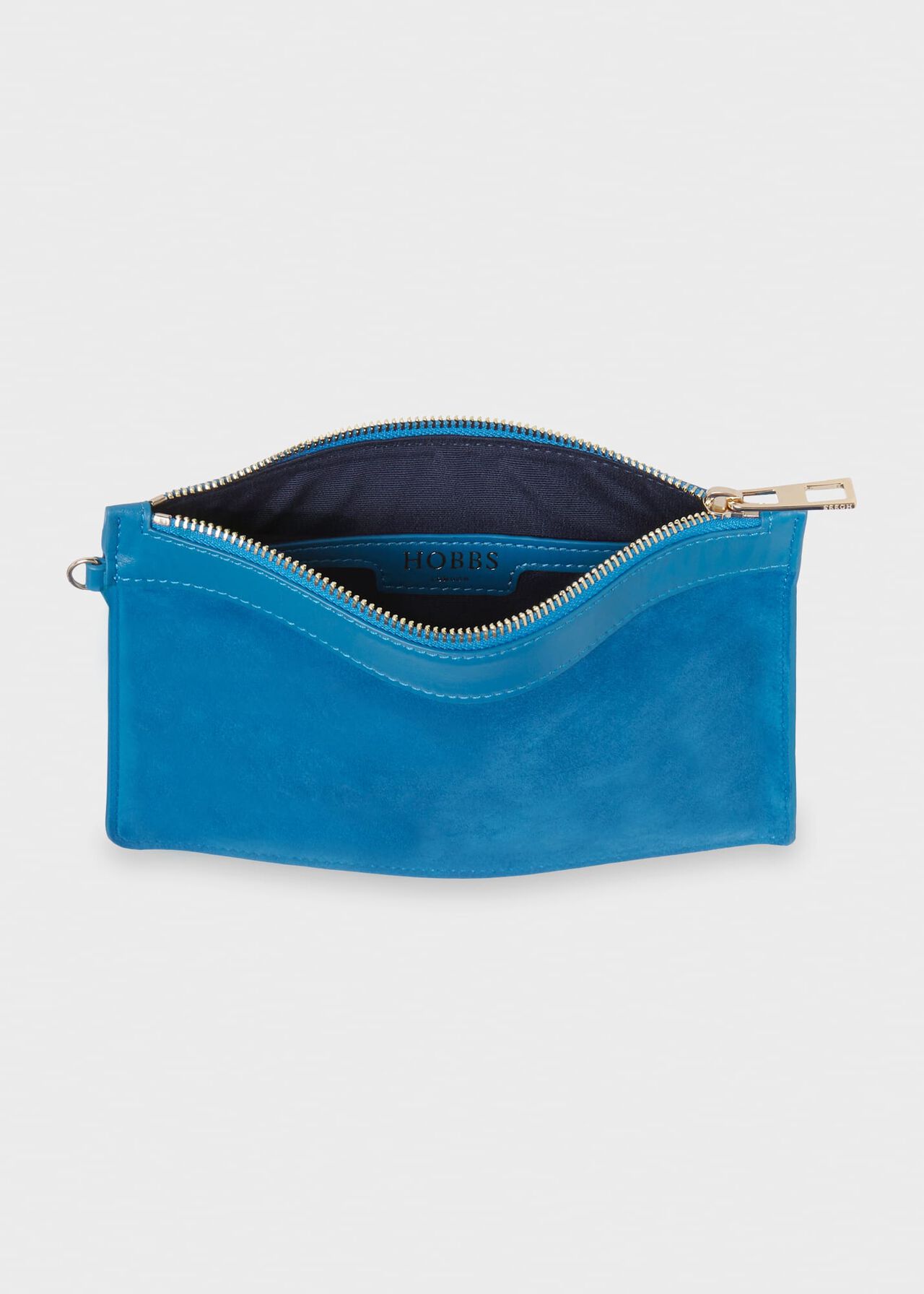 Lundy Wristlet, Deep Jade Blue, hi-res