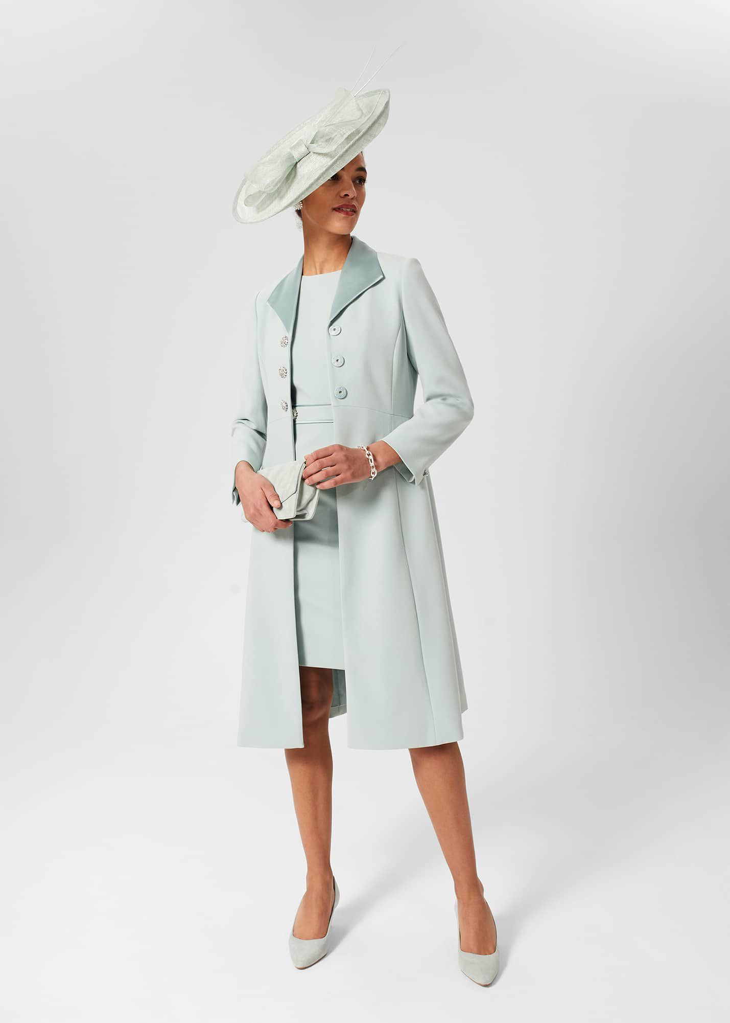 Fit and best sale flare coat dress