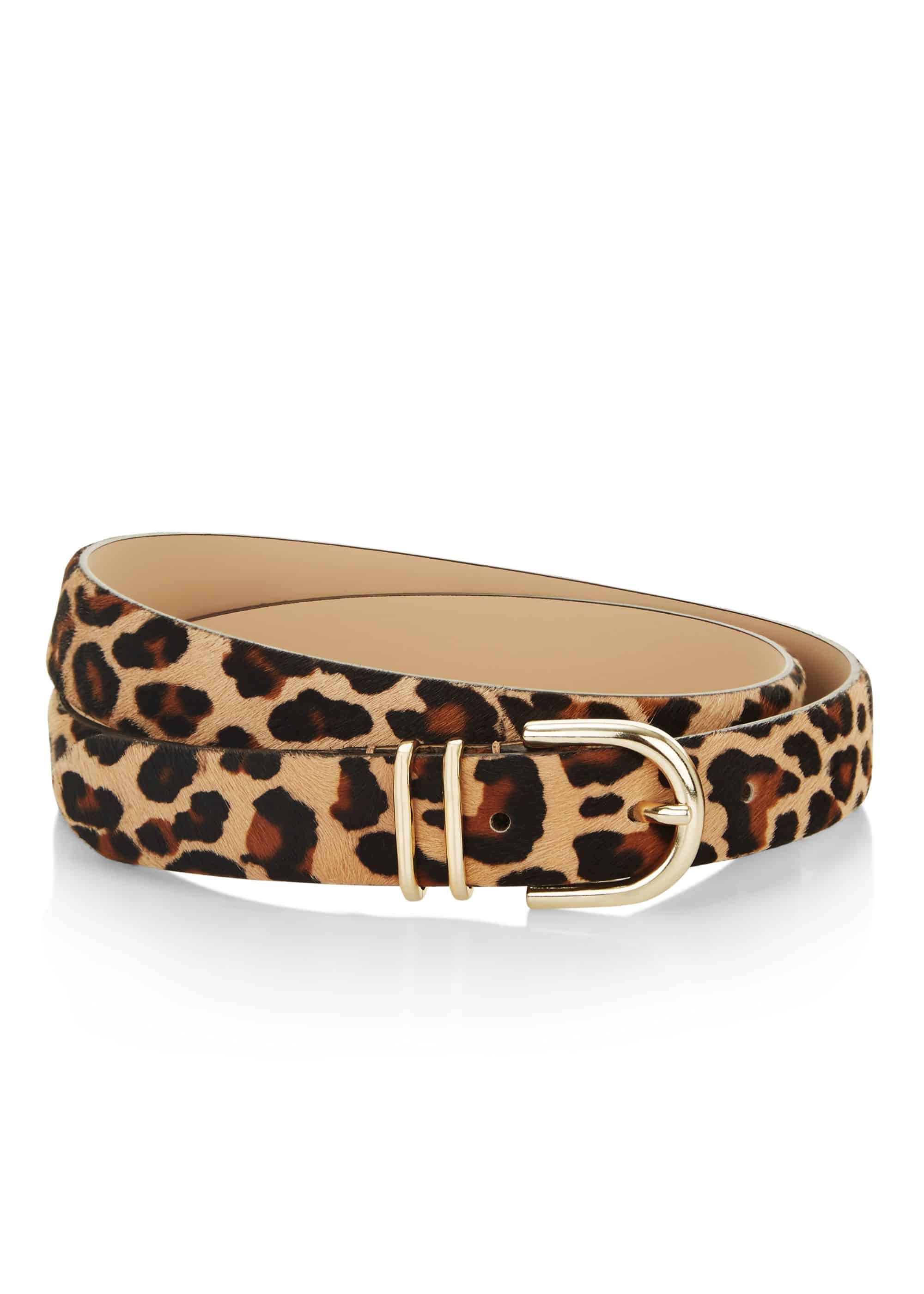 leopard print belts