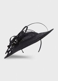 Harriet Fascinator, Midnight, hi-res