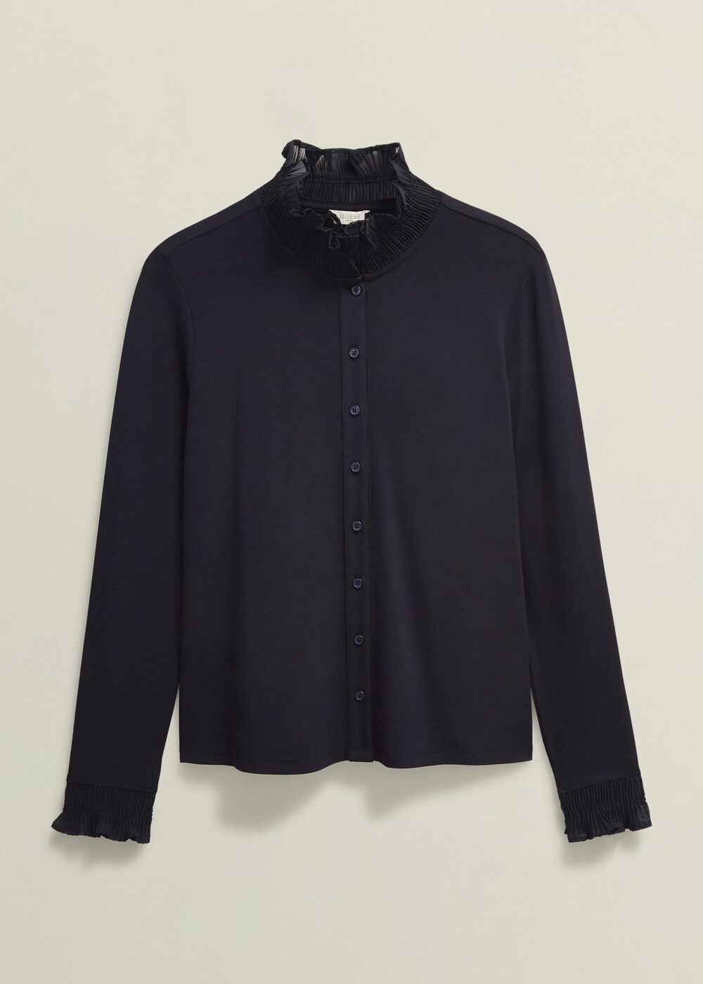 Sera Frill Top, Hobbs Navy, hi-res