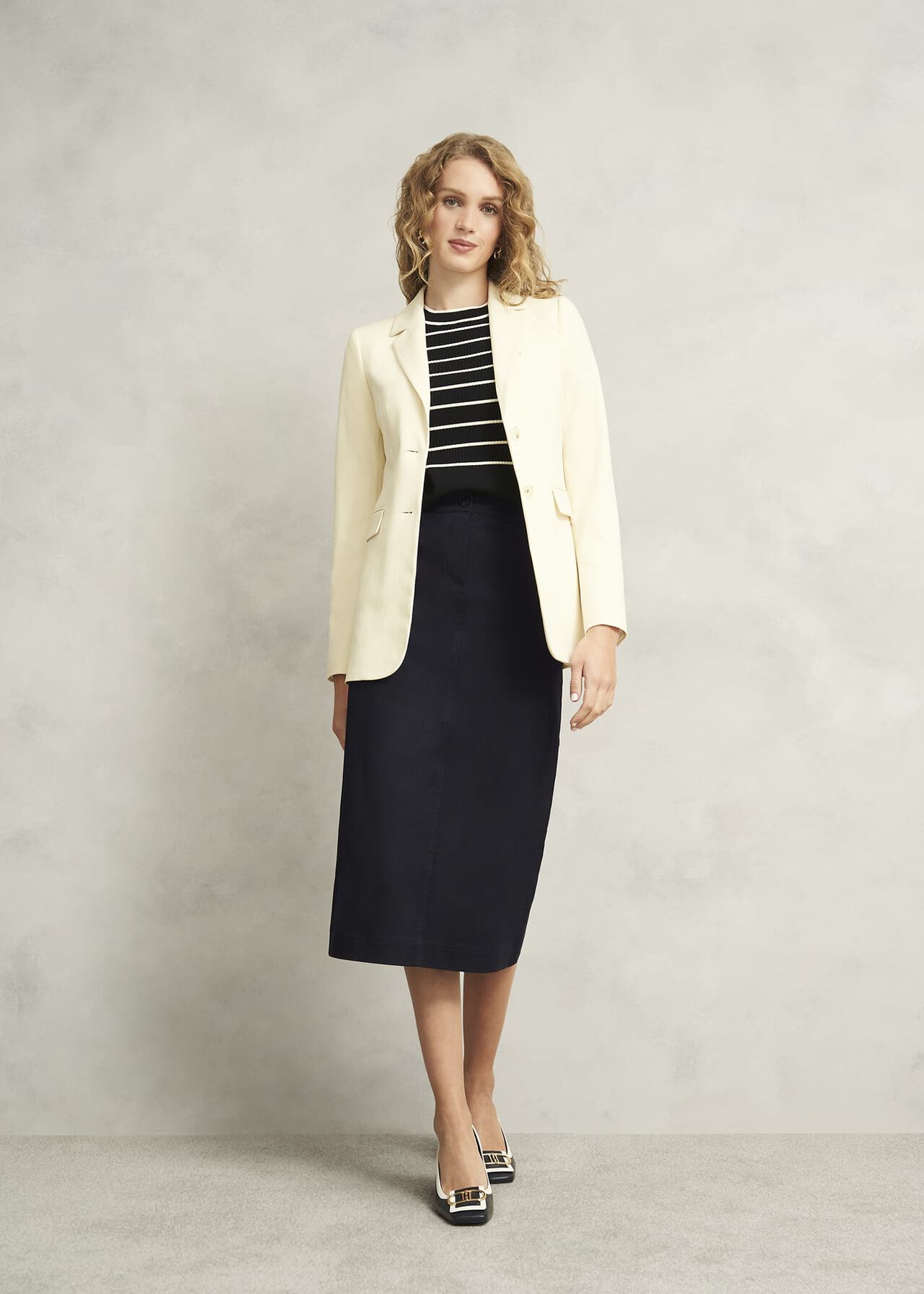 Hana Skirt, Hobbs Navy, hi-res