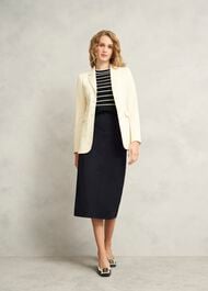 Hana Skirt, Hobbs Navy, hi-res