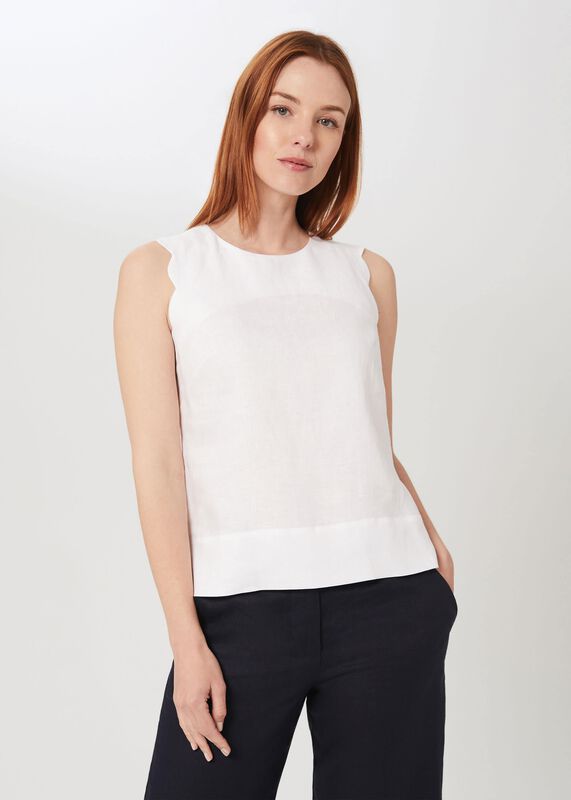 Finley Linen Top