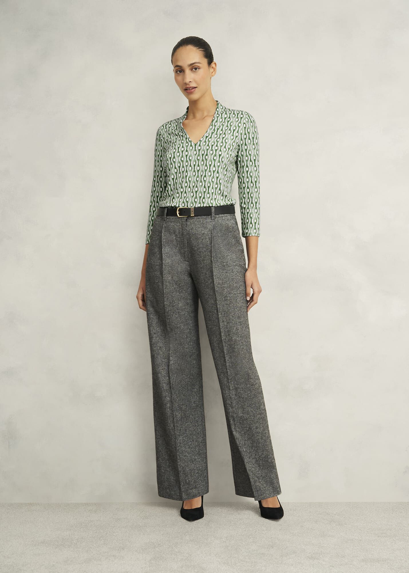 Aimee Printed Top | Hobbs US |