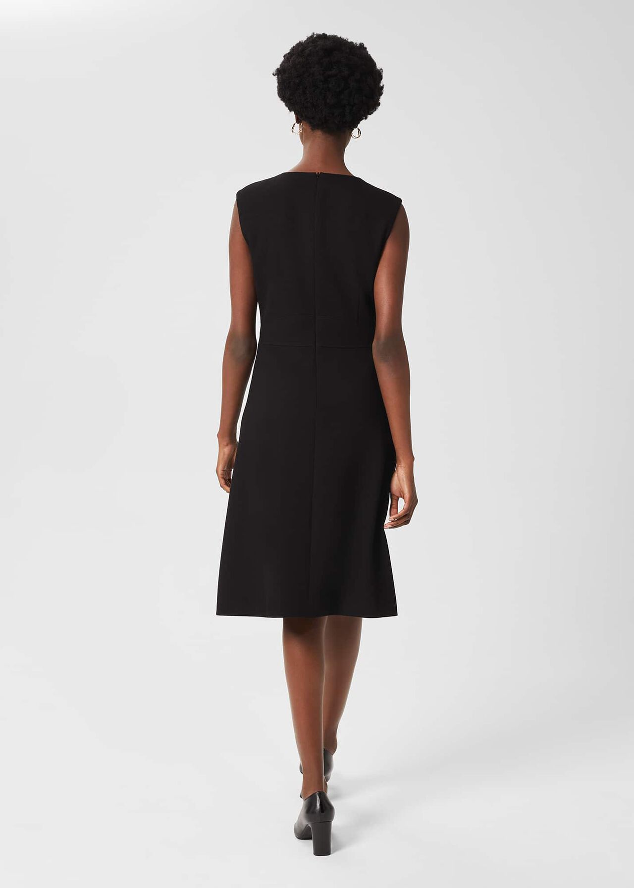 Ophelia Aline Dress, Black, hi-res