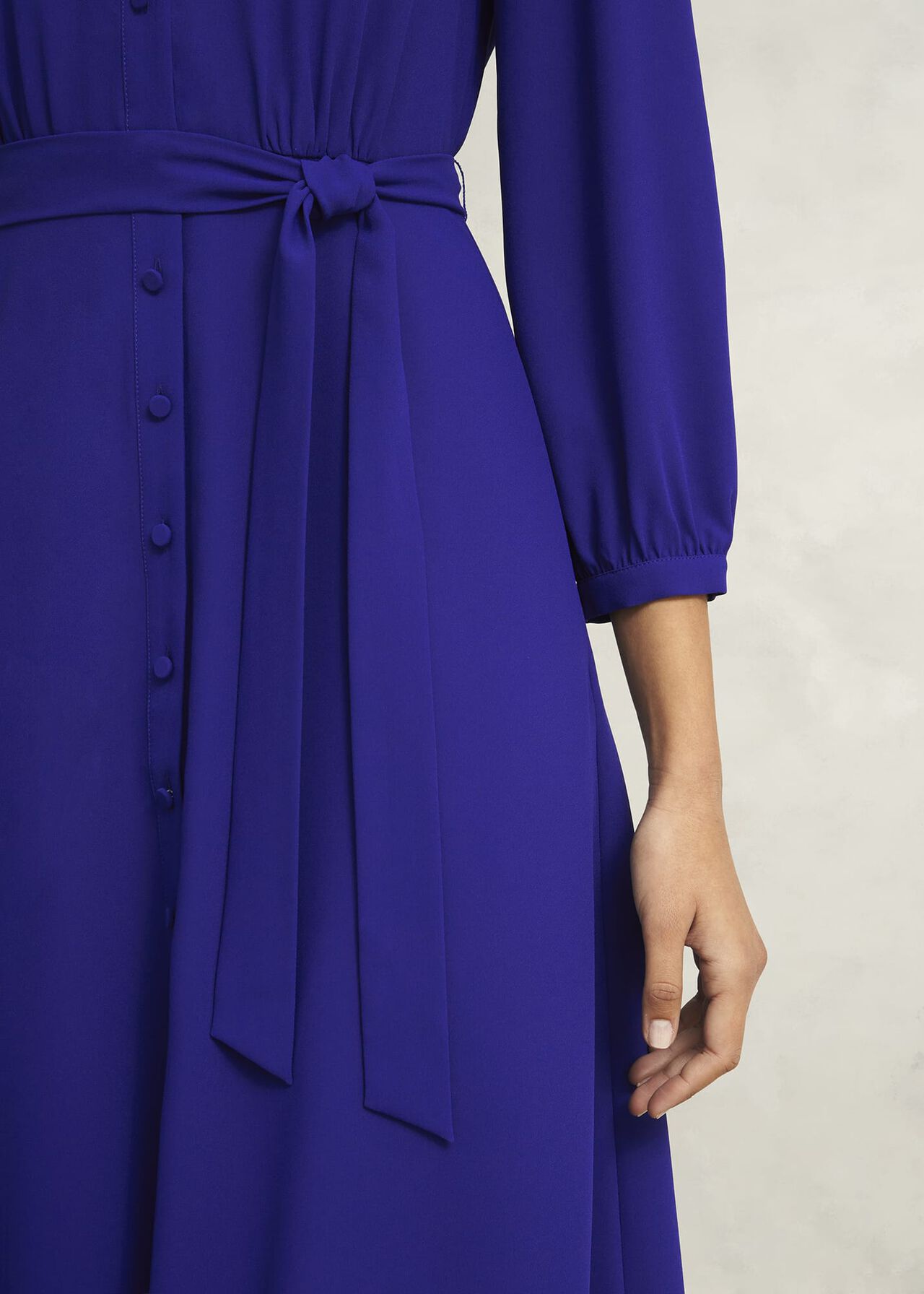 Peony Dress, Cobalt Blue, hi-res