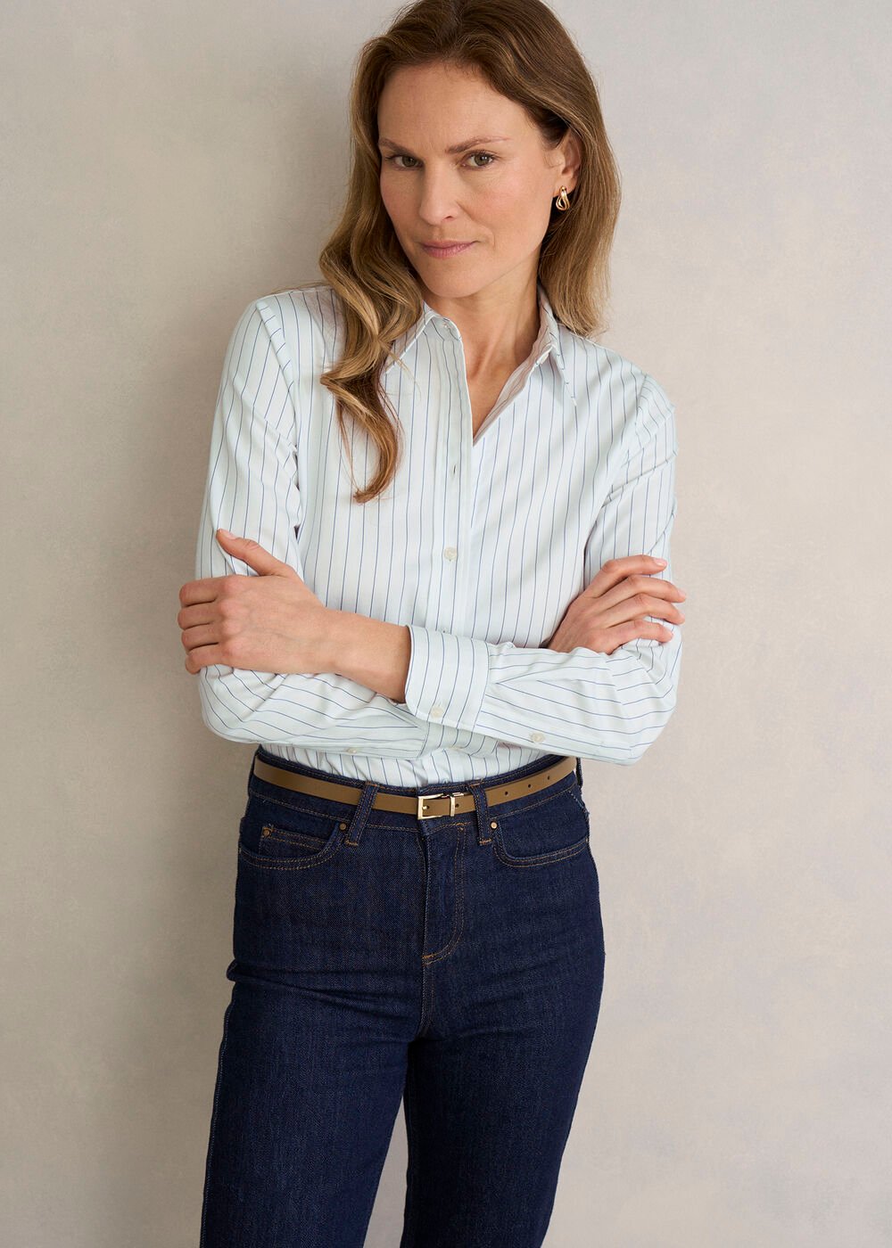 Pauline Skinny Reversible Leather Belt, Tan Pepper Red, hi-res