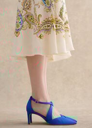 Marissa Satin Courts, Azure Blue, hi-res