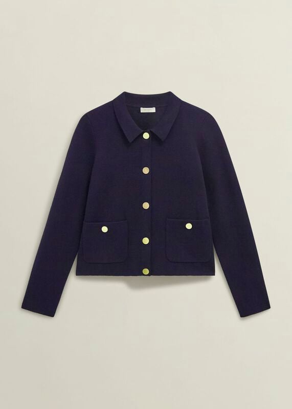 Daisy Cotton Wool Knitted Jacket