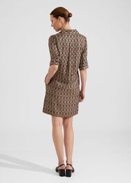 Marciella Dress, Black Camel, hi-res