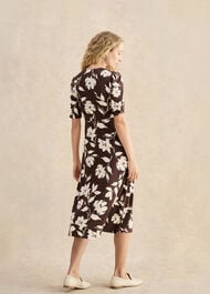 Peyton Jersey Dress, Brown Sandstone, hi-res