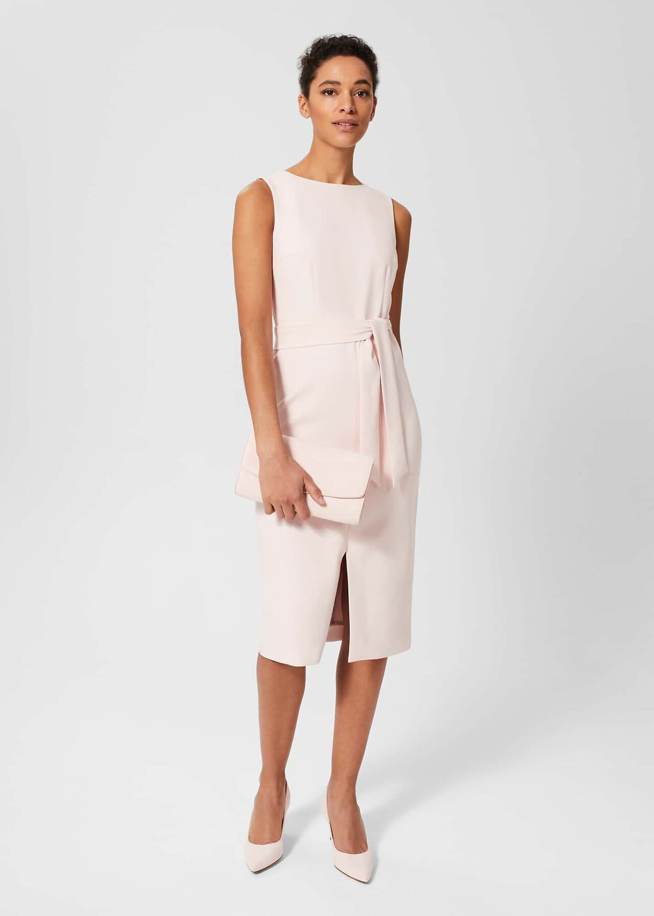 Kaia Shift Dress, Pale Pink, hi-res