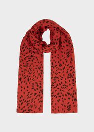 Isla Scarf, Red Navy, hi-res