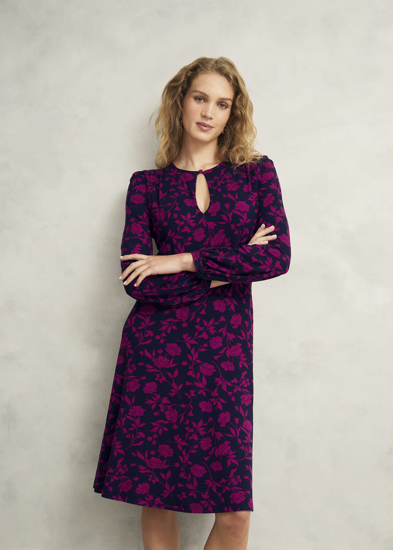 Hobbs Grace Jersey Dress