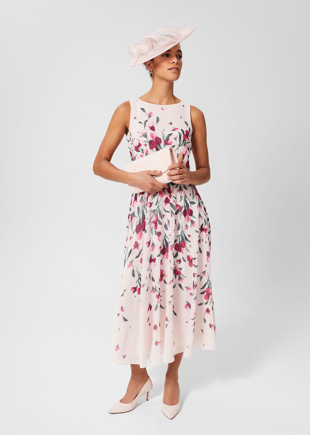 Sarah Clutch, Pale Pink, hi-res