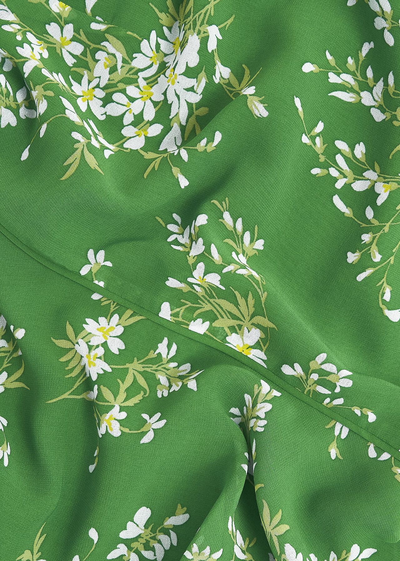 Carly Dress, Green Ivory, hi-res