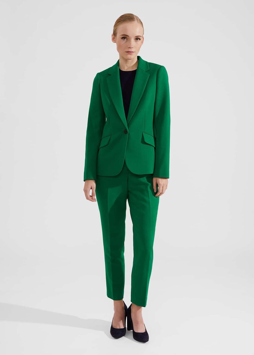 Petite Suki Trousers, Malachite Green, hi-res