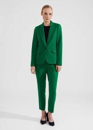 Petite Suki Trousers, Malachite Green, hi-res
