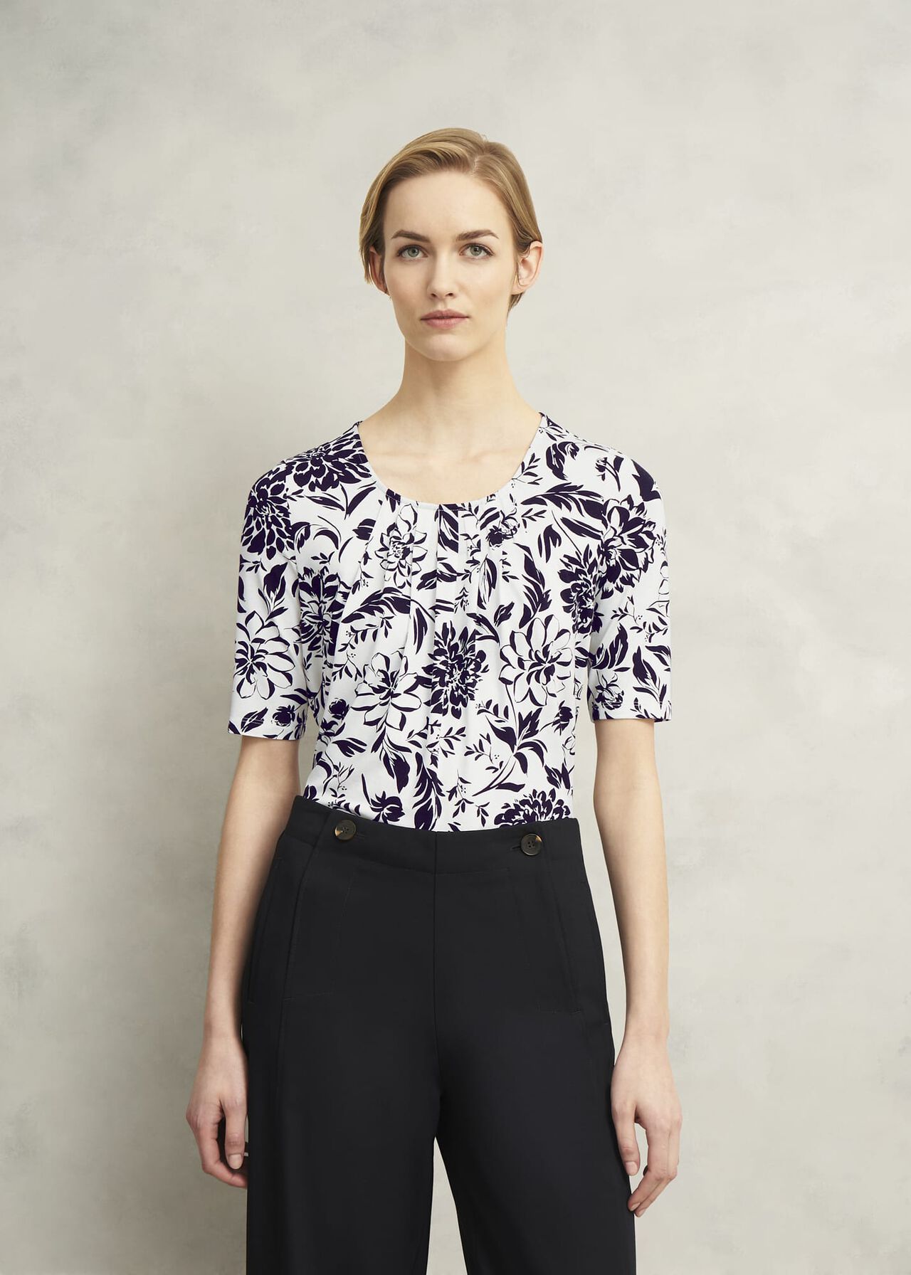 Hobbs Jacqueline Print Top