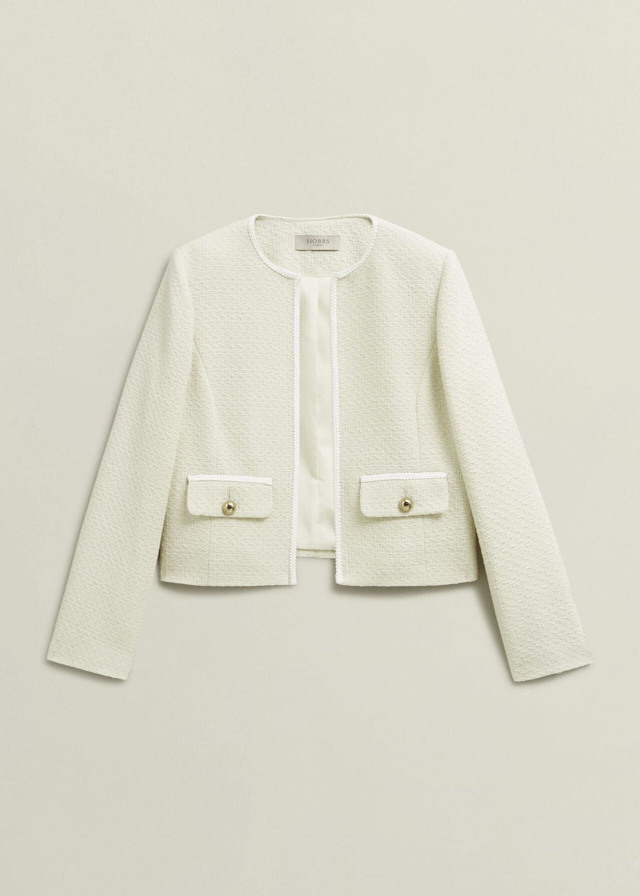 Hattie Jacket, Ivory, hi-res