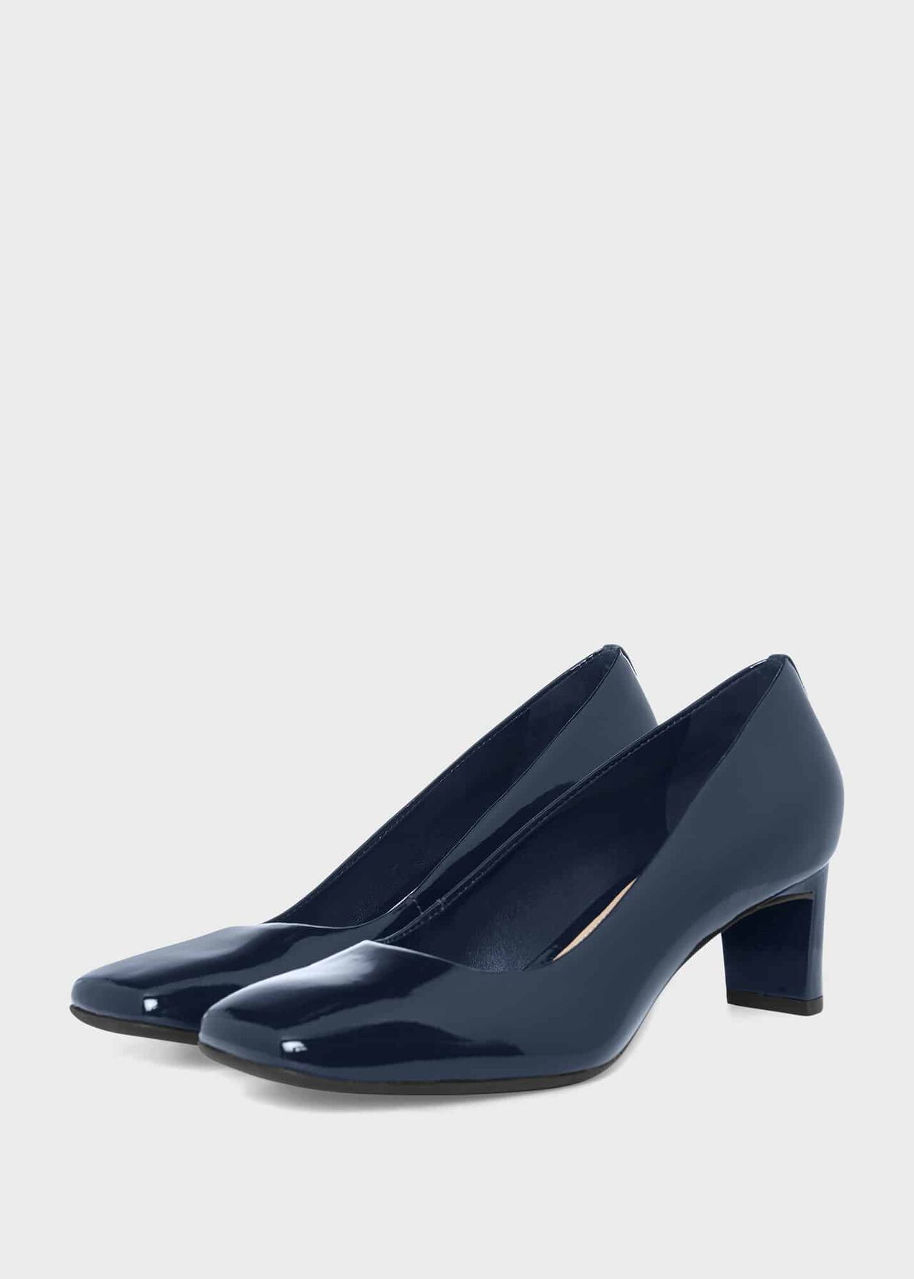 Myra Court Shoes, Navy, hi-res