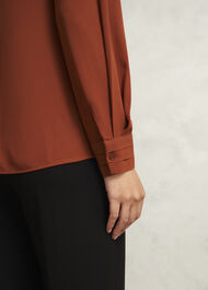 Arizona Blouse, Copper Orange, hi-res