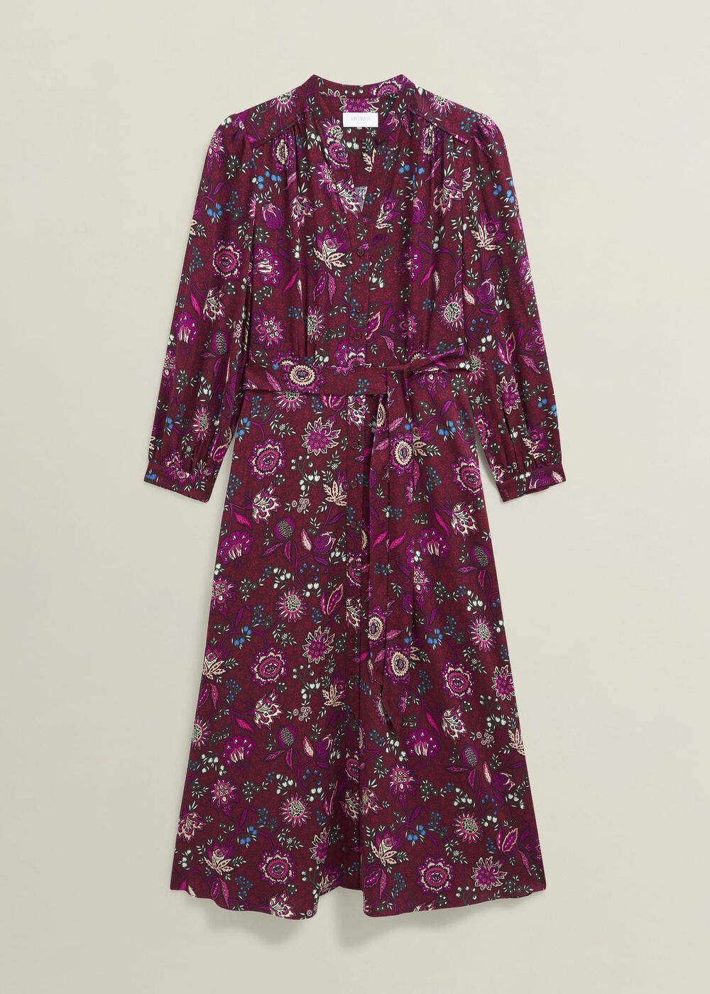 Sofia Dress, Red Multi, hi-res