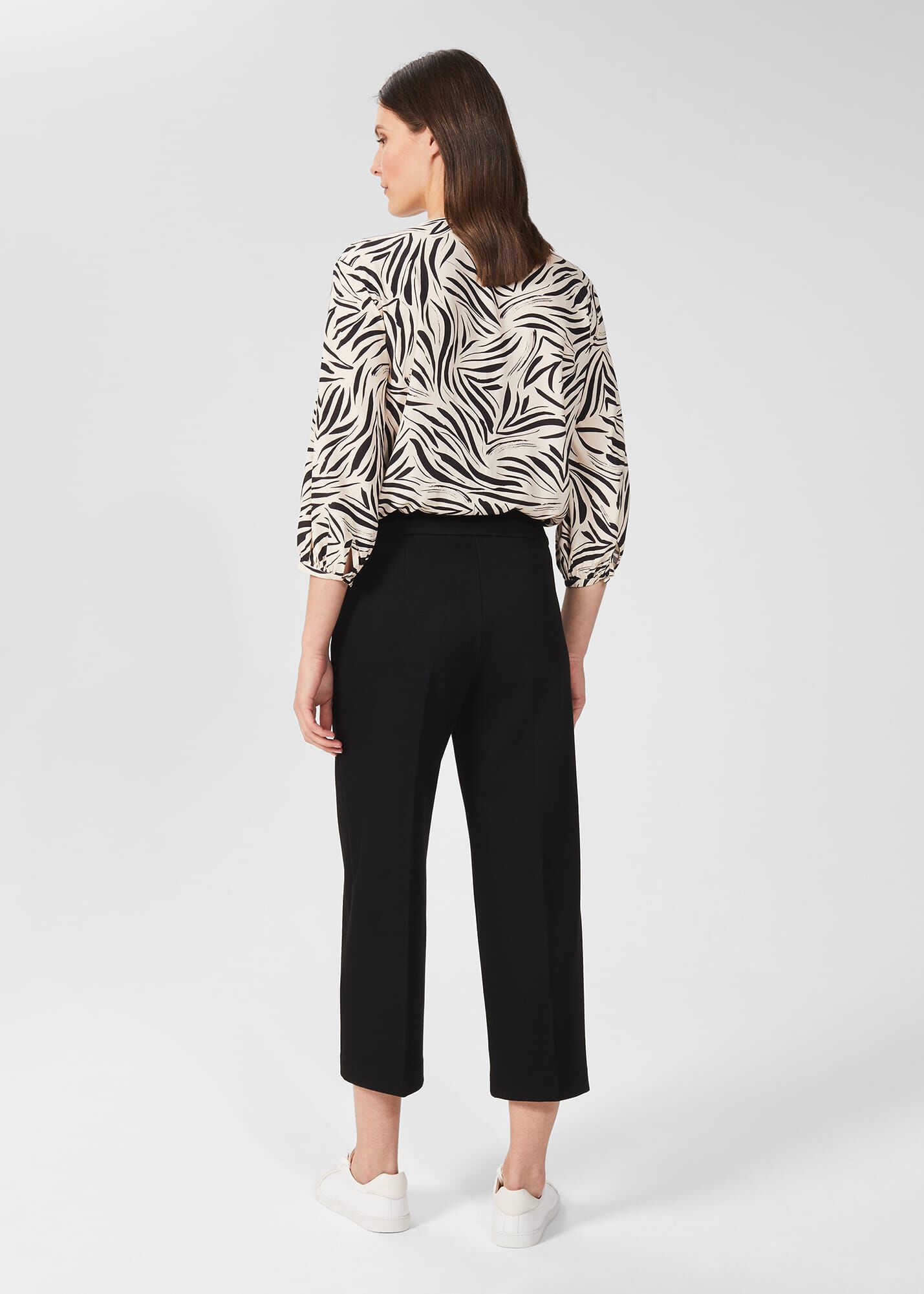 Jersey top cropped pants