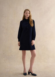 Lena Dress, True Navy, hi-res