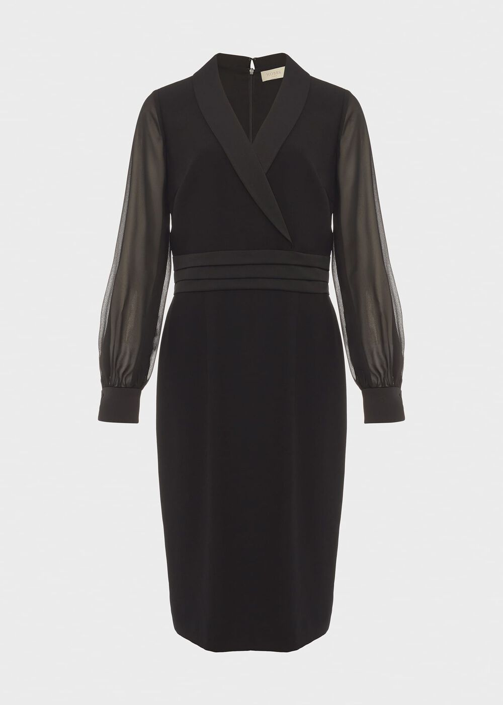 Fridah Tux Dress, Black, hi-res