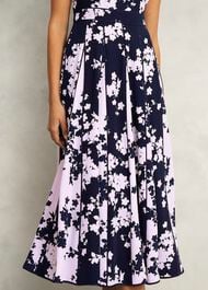 Petite Angelica Dress, Midnight Pink, hi-res