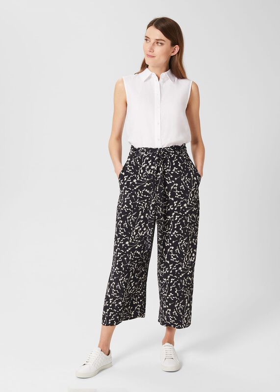 Jen Wide Leg Crop Trousers