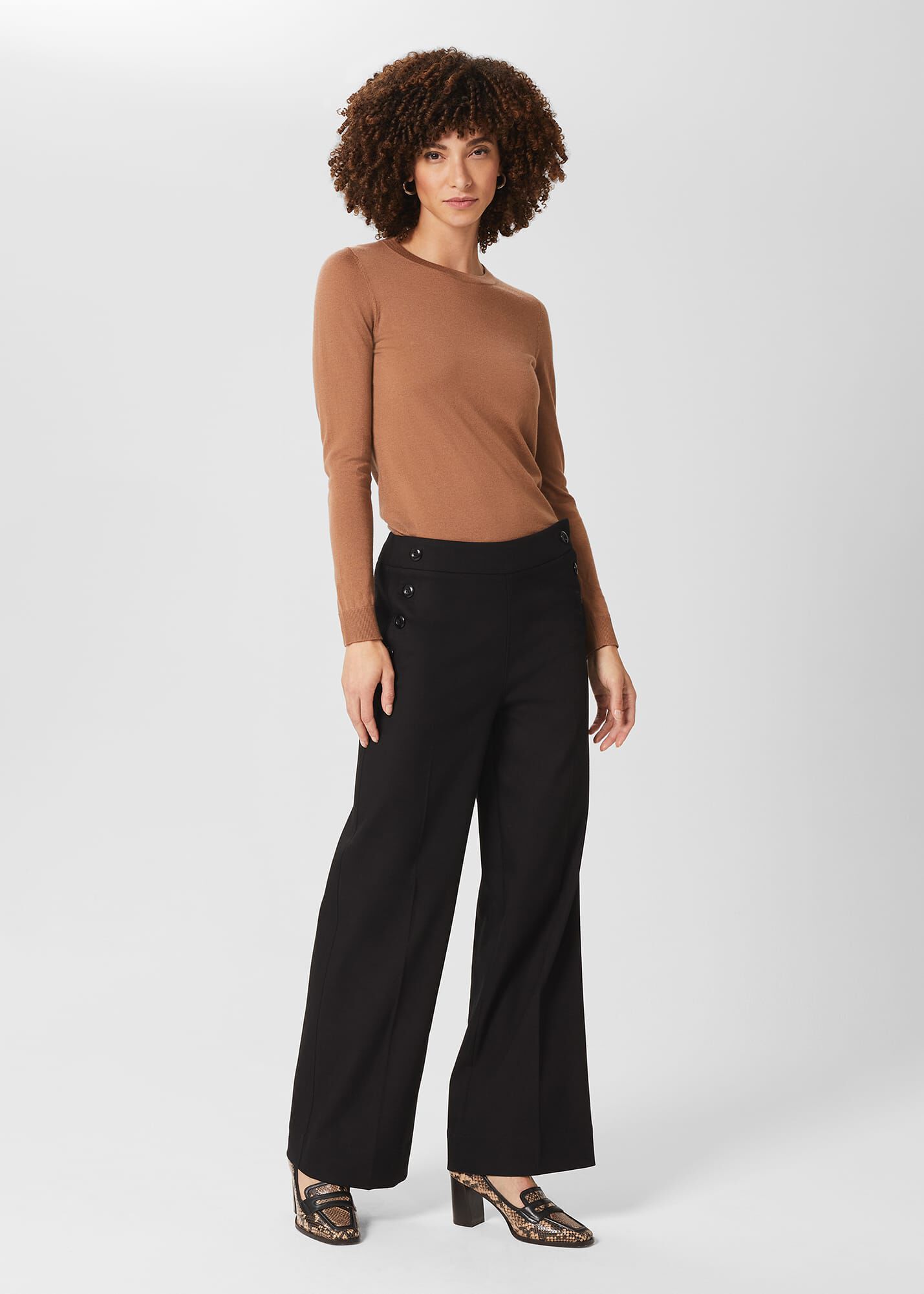 extra long wide leg pants