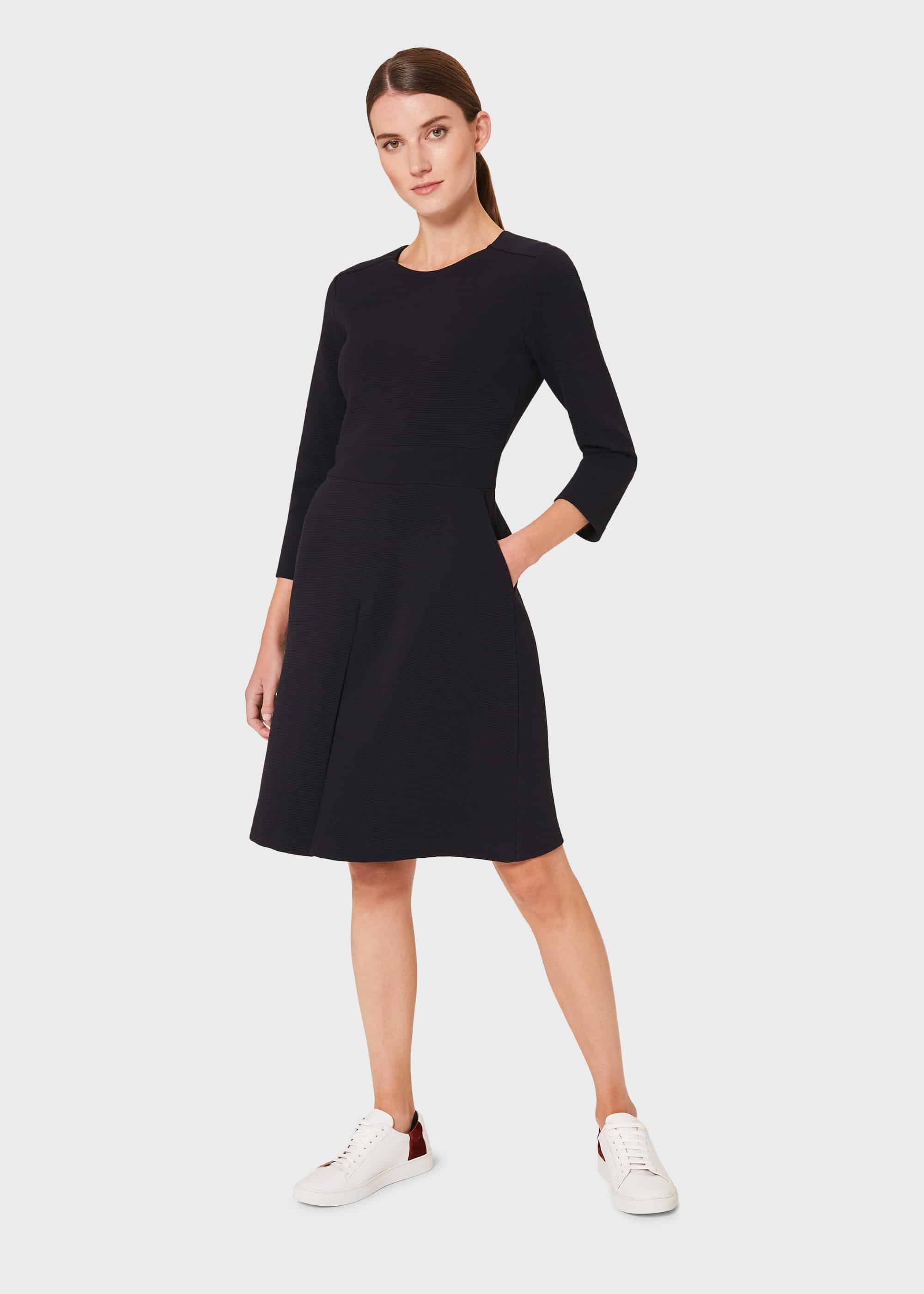 fit and flare jersey dress uk