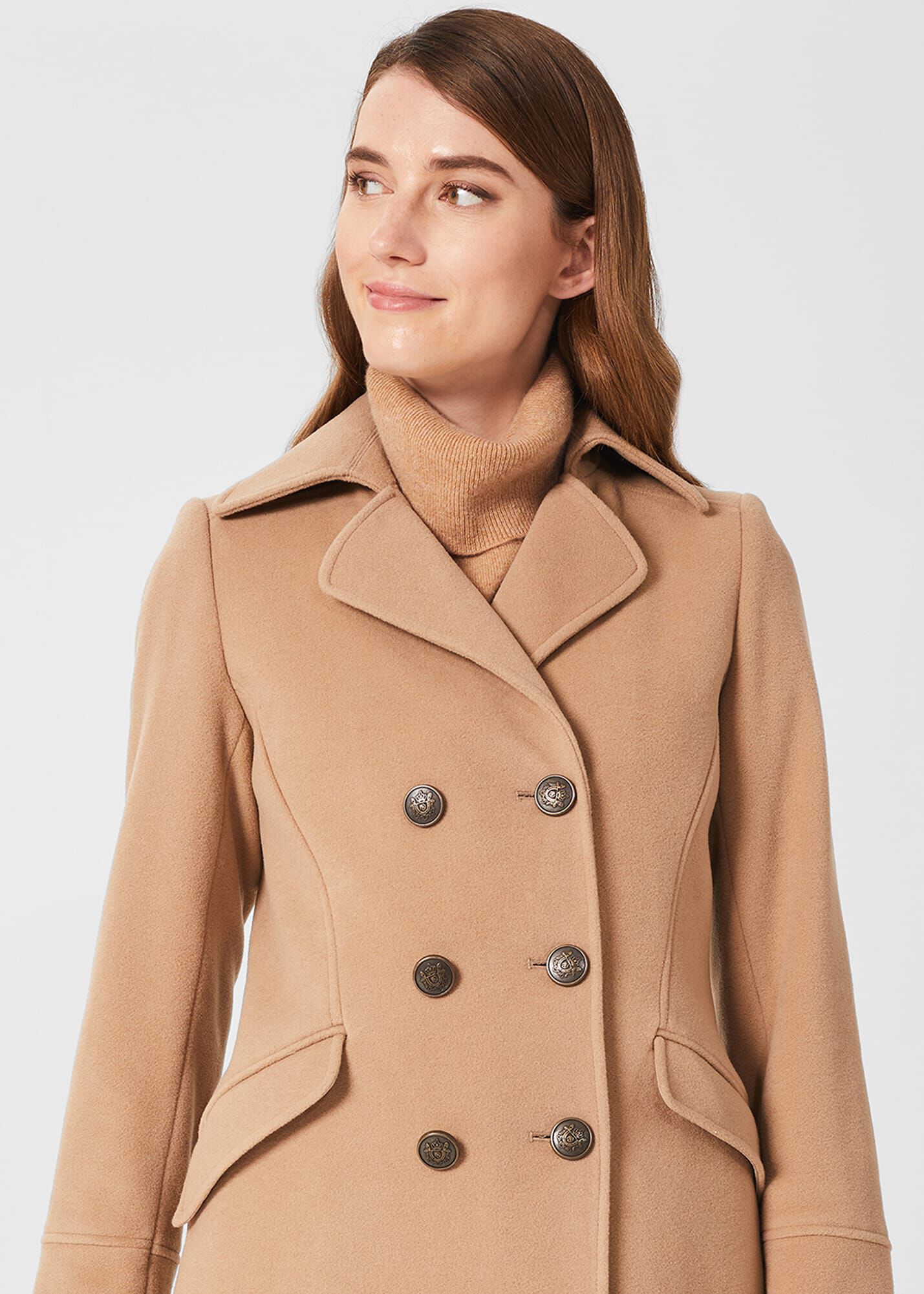 Brenna Wool Blend Maxi Coat | Hobbs