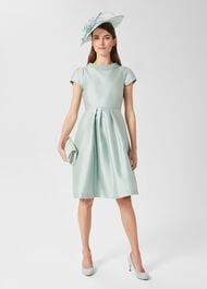 Evesham Clutch Bag, Sage Green, hi-res