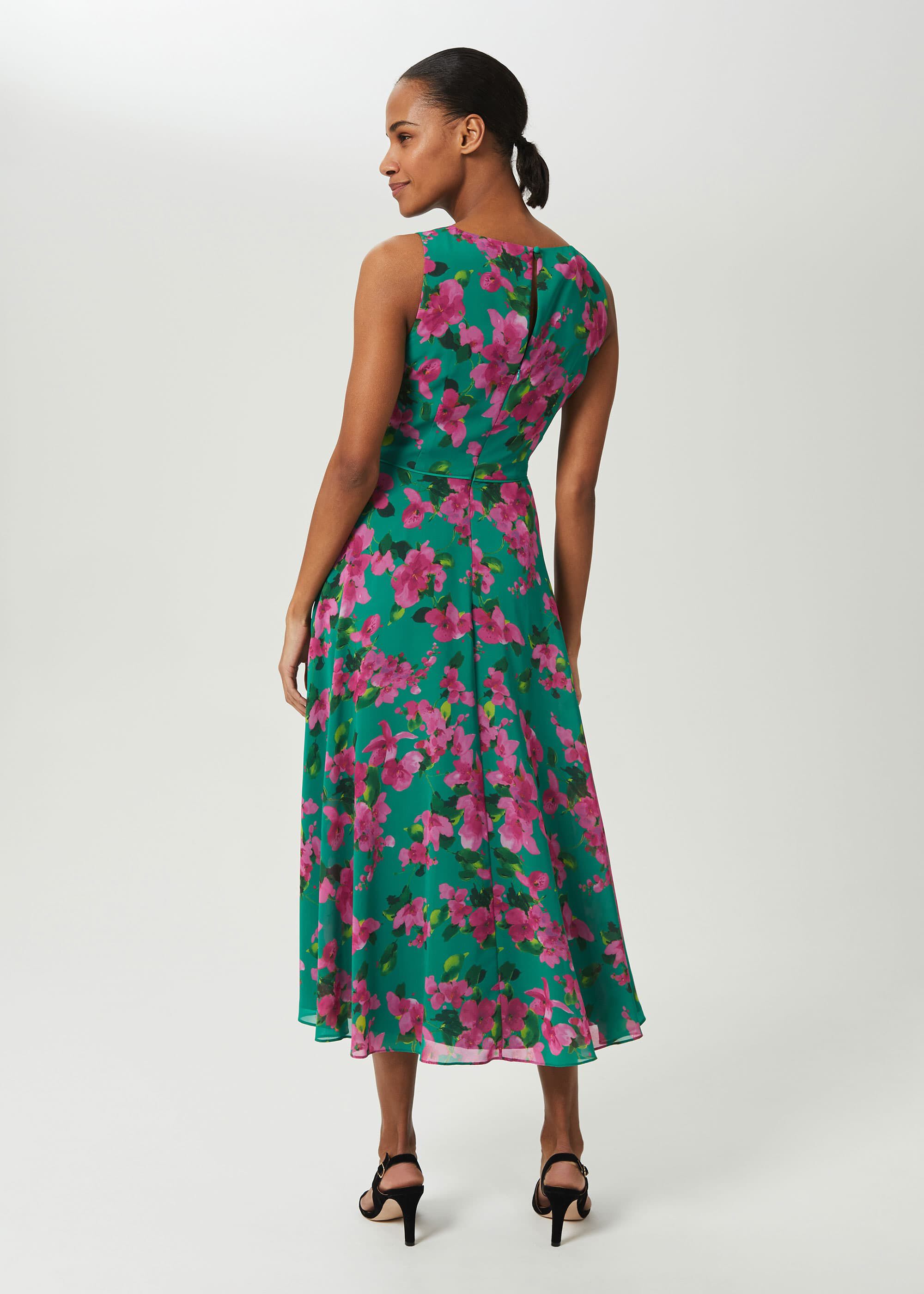 Hobbs carly shop midi dress