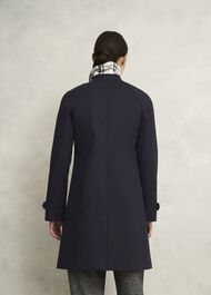 Vivienne Shower Resistant Trench Coat, Navy, hi-res