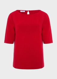 Nyla Top, Current Red, hi-res
