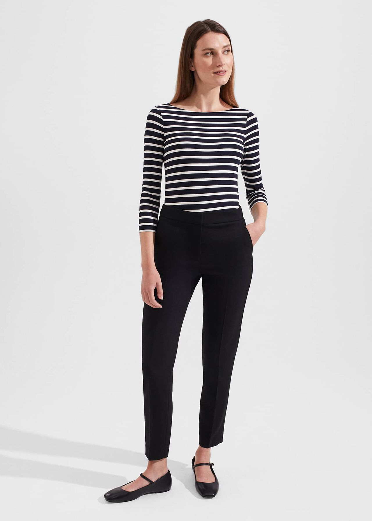 Petite Gael Pants, Black, hi-res