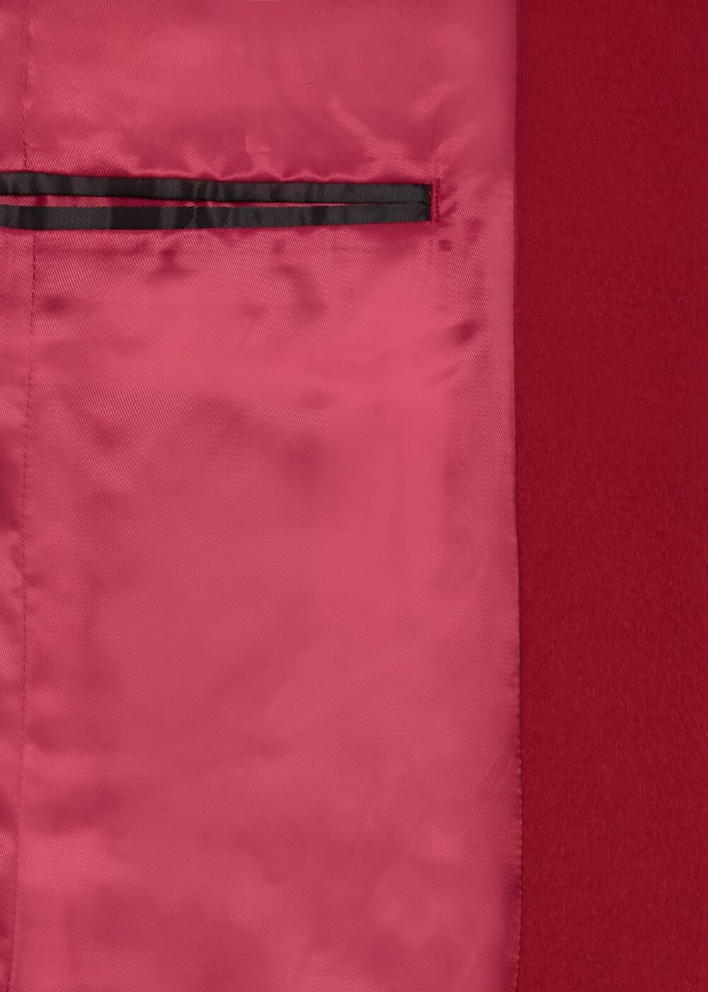 Tilda Wool Coat, Fuchsia Pink, hi-res
