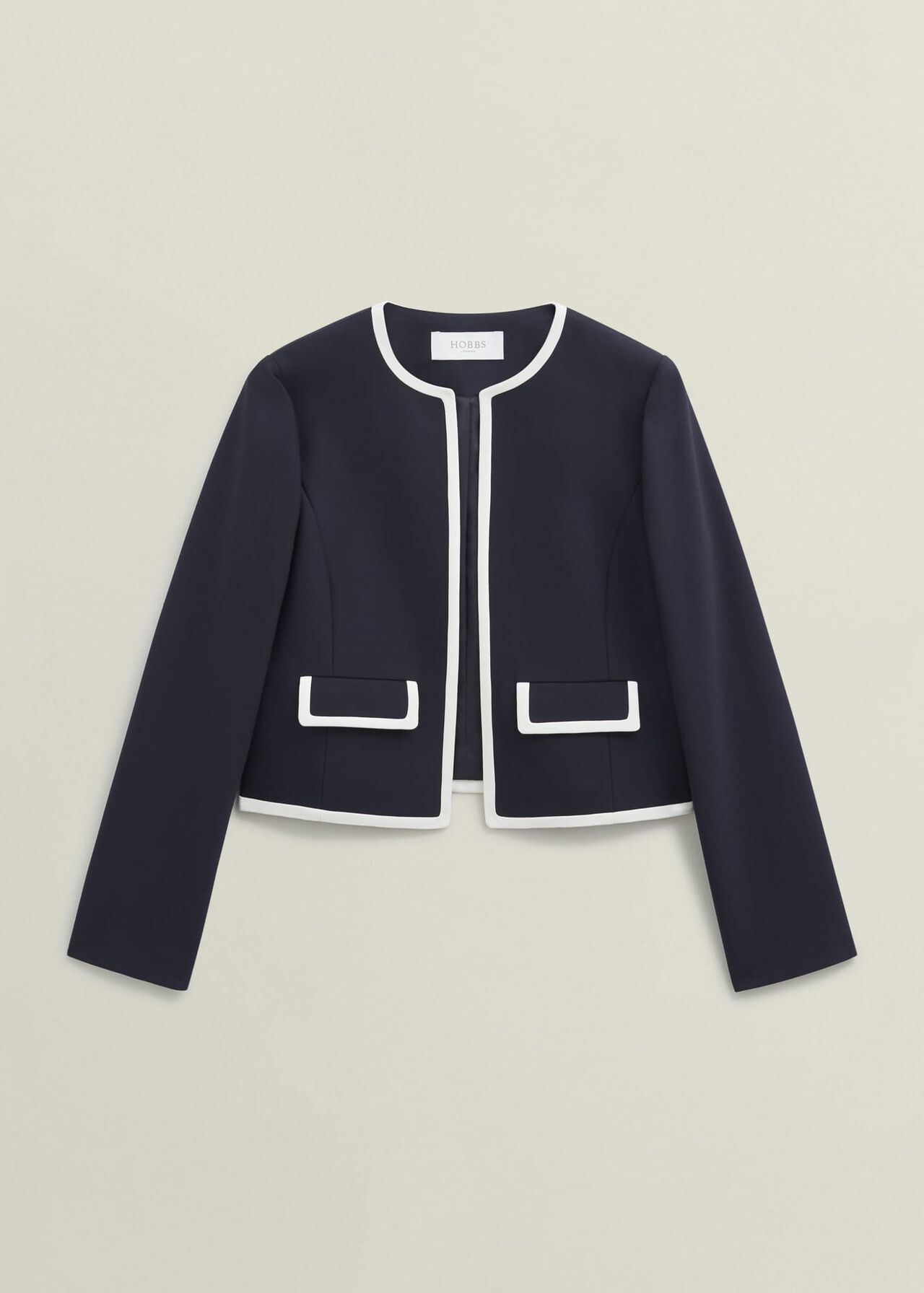Sally Jacket, Navy Ivory, hi-res