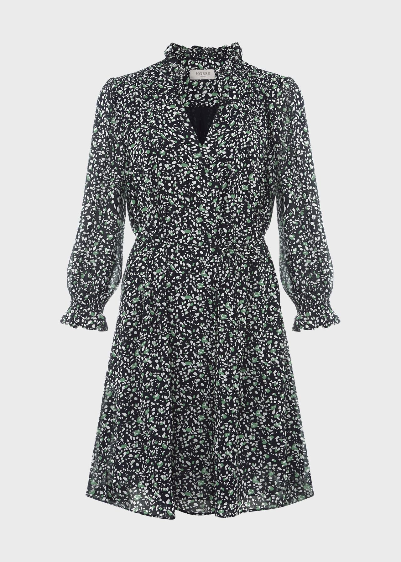 Stefania Dress, Navy Multi, hi-res