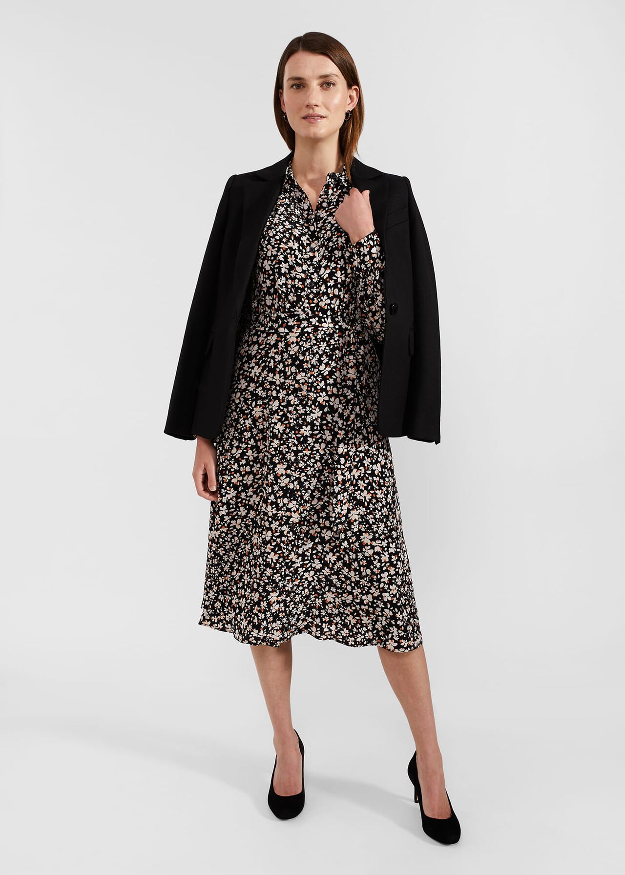 Morgen Dress, Black Multi, hi-res