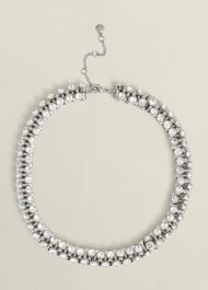 Maia Necklace, Silver, hi-res