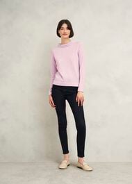 Audrey Wool Cashmere Jumper, Candy Marl, hi-res